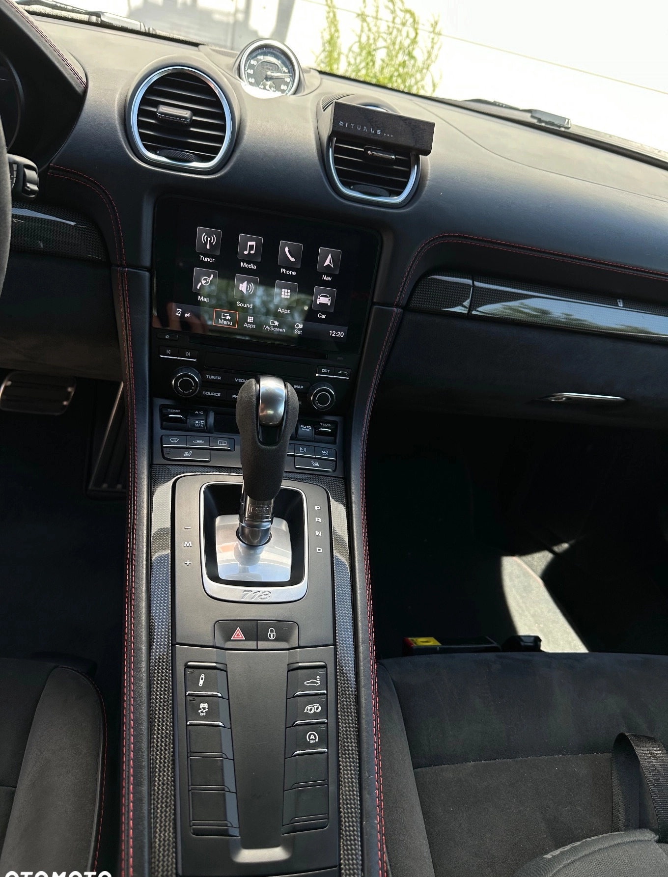 Porsche 718 Cayman cena 325000 przebieg: 74000, rok produkcji 2018 z Warszawa małe 92
